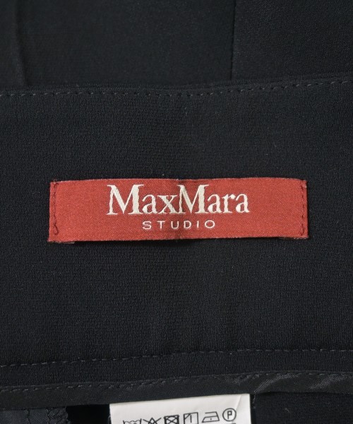 Max Mara STUDIO（マックスマーラ　ストゥーディオ）スラックス 黒 サイズ:40(M位) レディース/2200633776381