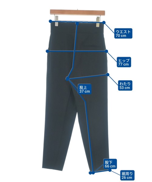 Max Mara STUDIO（マックスマーラ　ストゥーディオ）スラックス 黒 サイズ:40(M位) レディース/2200633776381