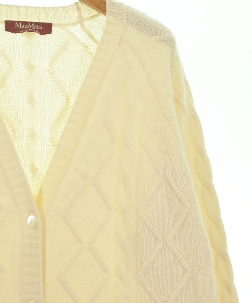 Max Mara STUDIO（マックスマーラ　ストゥーディオ）カーディガン 白 サイズ:M レディース/2200660012025