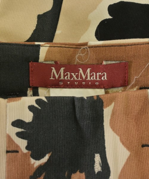 Max Mara STUDIO（マックスマーラ　ストゥーディオ）ひざ丈スカート 黒 サイズ:36(XS位) レディース/2200657353049