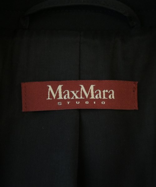 Max Mara STUDIO（マックスマーラ　ストゥーディオ）カジュアルジャケット 黒 サイズ:44(L位) レディース/2200712751025