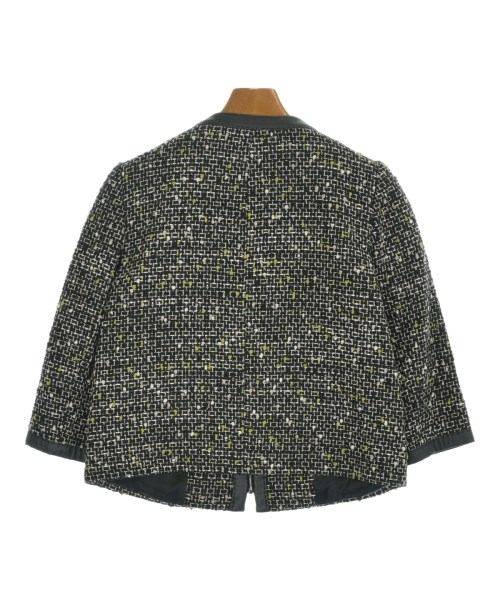 Max Mara STUDIO（マックスマーラ　ストゥーディオ）ノーカラージャケット 黒 サイズ:40(M位) レディース/2200708923023