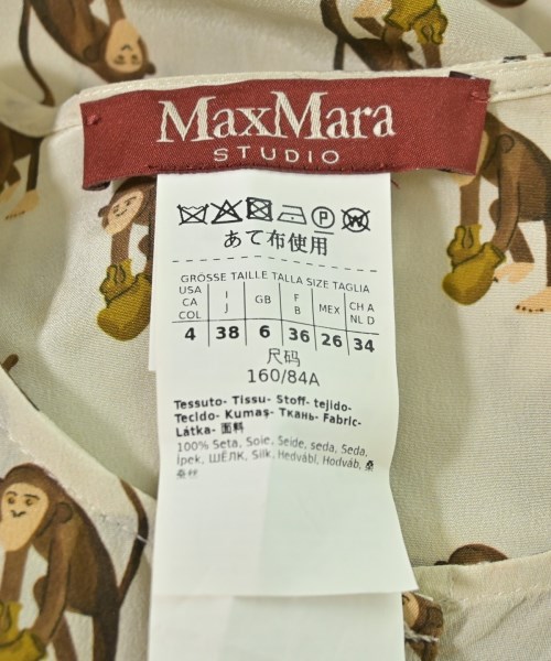 Max Mara STUDIO（マックスマーラ　ストゥーディオ）カジュアルシャツ 白 サイズ:38(S位) レディース/2200715322062