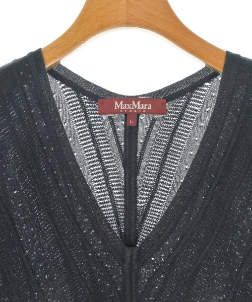 Max Mara STUDIO（マックスマーラ　ストゥーディオ）ベスト 黒 サイズ:L レディース/2200715880036