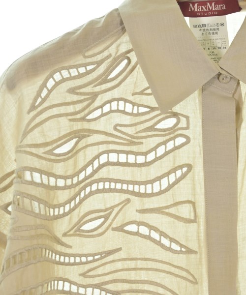 Max Mara STUDIO（マックスマーラ　ストゥーディオ）カジュアルシャツ ベージュ サイズ:40(M位) レディース/2200714159034