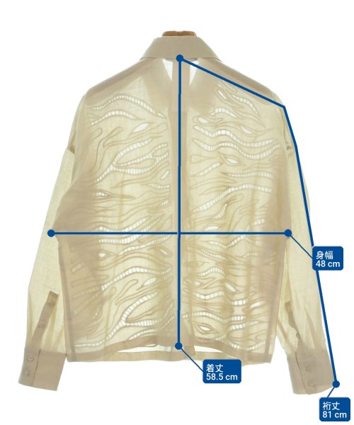 Max Mara STUDIO（マックスマーラ　ストゥーディオ）カジュアルシャツ ベージュ サイズ:40(M位) レディース/2200714159034