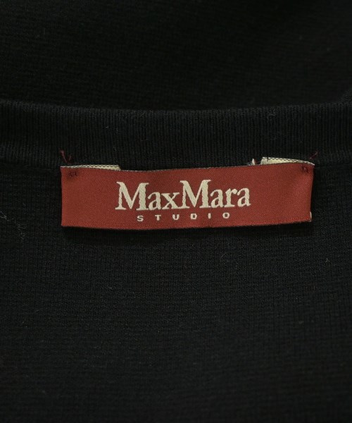 Max Mara STUDIO（マックスマーラ　ストゥーディオ）カーディガン 黒 サイズ:M レディース/2200634666186
