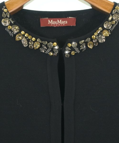 Max Mara STUDIO（マックスマーラ　ストゥーディオ）カーディガン 黒 サイズ:M レディース/2200634666186