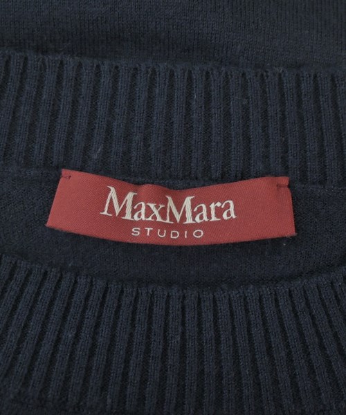 Max Mara STUDIO（マックスマーラ　ストゥーディオ）ニット・セーター 紺 サイズ:S レディース/2200649417032