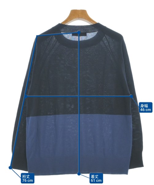 Max Mara STUDIO（マックスマーラ　ストゥーディオ）ニット・セーター 紺 サイズ:S レディース/2200649417032