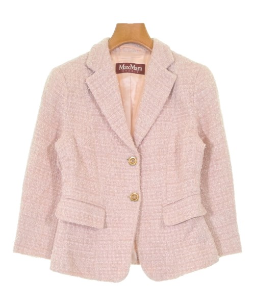Max Mara STUDIO(マックスマーラ　ストゥーディオ)テーラードジャケット ピンク サイズ:36(XS位)/2200641993183