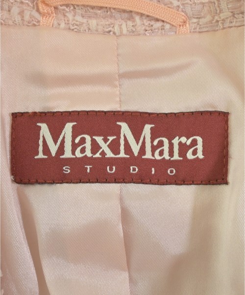 Max Mara STUDIO（マックスマーラ　ストゥーディオ）テーラードジャケット ピンク サイズ:36(XS位) レディース/2200641993183