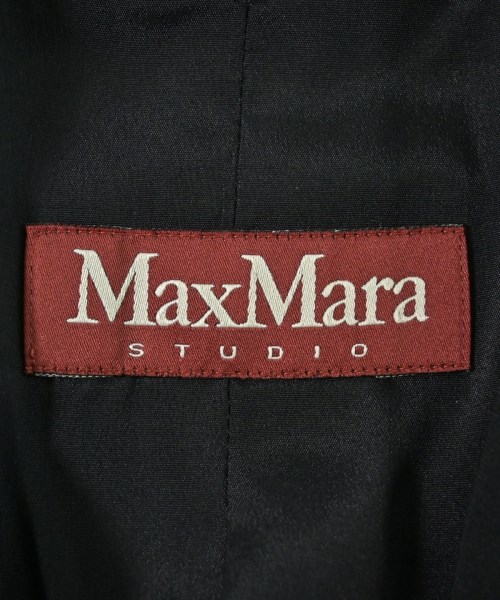 Max Mara STUDIO（マックスマーラ　ストゥーディオ）テーラードジャケット 黒 サイズ:38(S位) レディース/2200641993275