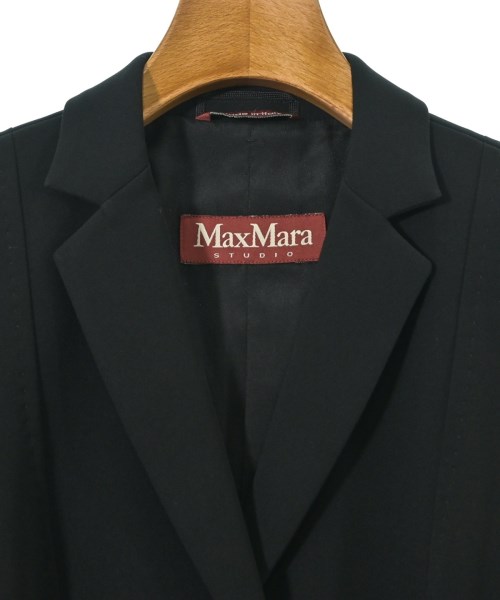 Max Mara STUDIO（マックスマーラ　ストゥーディオ）テーラードジャケット 黒 サイズ:38(S位) レディース/2200641993275