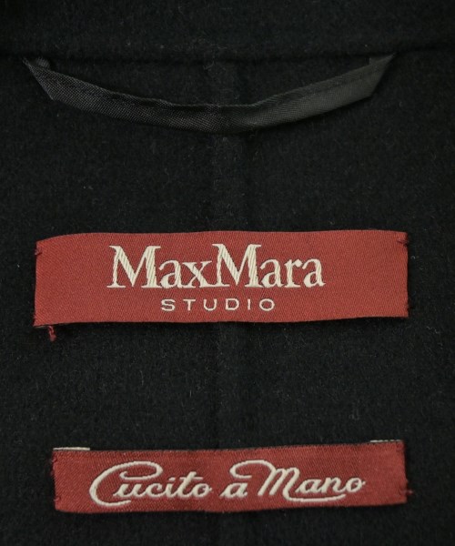 Max Mara STUDIO（マックスマーラ　ストゥーディオ）ジャケット 黒 サイズ:42(M位) レディース/2200643424050
