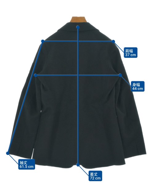 Max Mara STUDIO（マックスマーラ　ストゥーディオ）ジャケット 黒 サイズ:42(M位) レディース/2200643424050