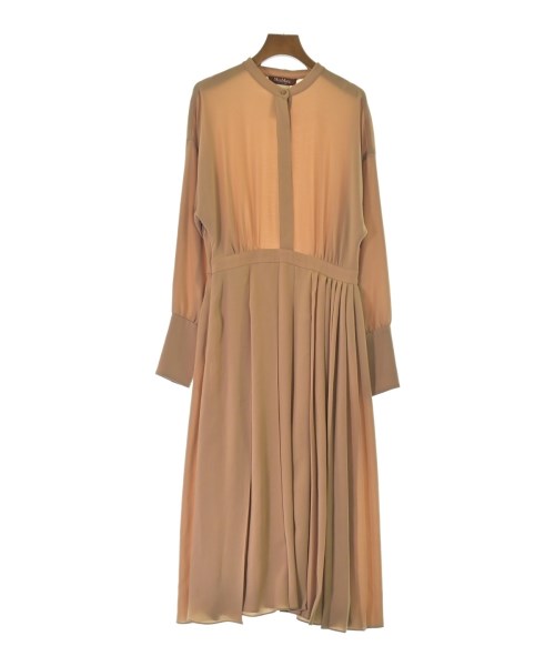 Max Mara STUDIO(マックスマーラ　ストゥーディオ)ワンピース ベージュ サイズ:40(M位)/2200702515231