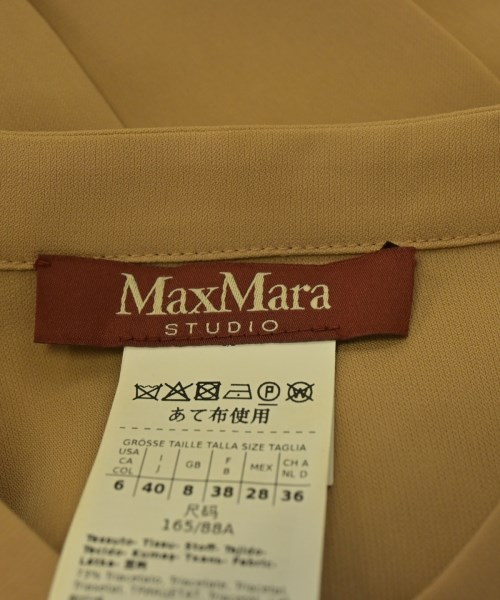 Max Mara STUDIO（マックスマーラ　ストゥーディオ）ワンピース ベージュ サイズ:40(M位) レディース/2200702515231