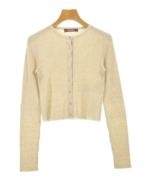 Max Mara STUDIO(マックスマーラ　ストゥーディオ)カーディガン ベージュ サイズ:S/2200692477410
