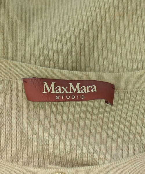 Max Mara STUDIO（マックスマーラ　ストゥーディオ）カーディガン ベージュ サイズ:S レディース/2200692477410