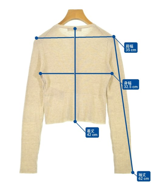 Max Mara STUDIO（マックスマーラ　ストゥーディオ）カーディガン ベージュ サイズ:S レディース/2200692477410