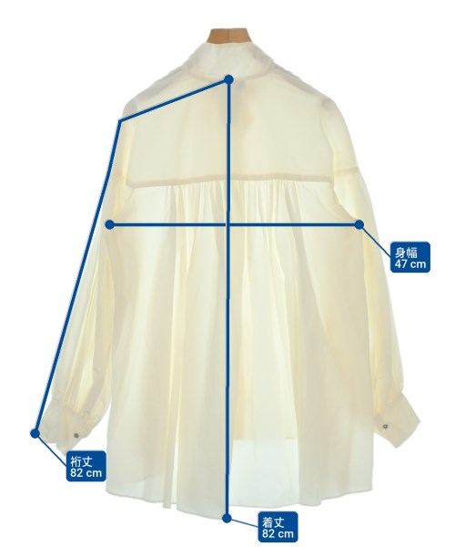 Max Mara STUDIO（マックスマーラ　ストゥーディオ）ブラウス 白 サイズ:42(M位) レディース/2200699247146