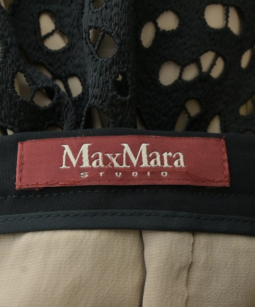 Max Mara STUDIO（マックスマーラ　ストゥーディオ）ひざ丈スカート 黒 サイズ:-(M位) レディース/2200701297039