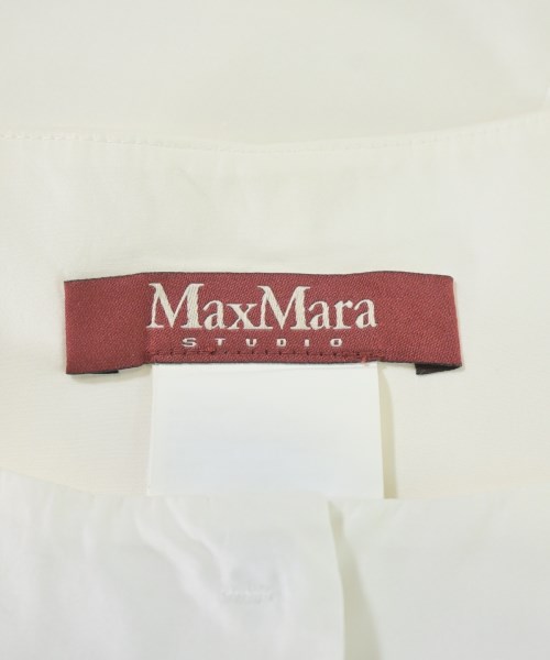 Max Mara STUDIO（マックスマーラ　ストゥーディオ）ブラウス 白 サイズ:40(M位) レディース/2200708431047