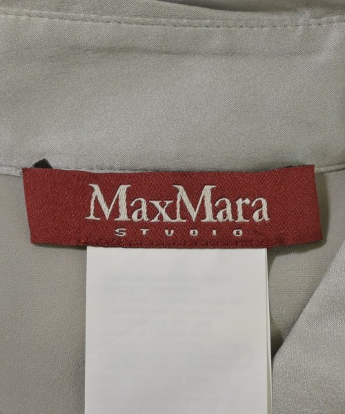 Max Mara STUDIO（マックスマーラ　ストゥーディオ）カジュアルシャツ グレー サイズ:38(S位) レディース/2200709307044