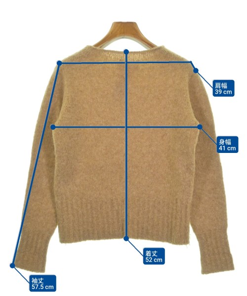 Max Mara STUDIO（マックスマーラ　ストゥーディオ）ニット・セーター 茶 サイズ:S レディース/2200658517174