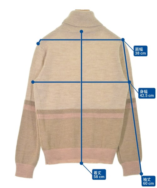 Max Mara STUDIO（マックスマーラ　ストゥーディオ）ニット・セーター ベージュ サイズ:M レディース/2200658517341