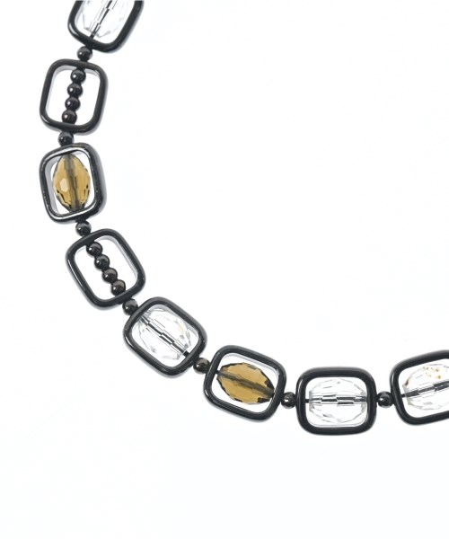 Max Mara STUDIO（マックスマーラ　ストゥーディオ）ネックレス 黒 サイズ:- レディース/2200658517907