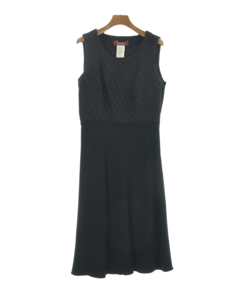Max Mara STUDIO(マックスマーラ　ストゥーディオ)ワンピース 黒 サイズ:42(M位)/2200663367023