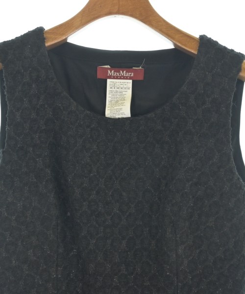Max Mara STUDIO（マックスマーラ　ストゥーディオ）ワンピース 黒 サイズ:42(M位) レディース/2200663367023