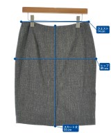 Max Mara STUDIO（マックスマーラ　ストゥーディオ）ひざ丈スカート グレー サイズ:40(M位) レディース/2200734453099