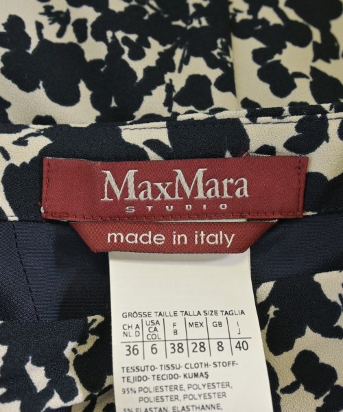 Max Mara STUDIO（マックスマーラ　ストゥーディオ）ワンピース 黒 サイズ:40(M位) レディース/2200734707024