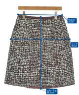 Max Mara STUDIO（マックスマーラ　ストゥーディオ）ひざ丈スカート 赤 サイズ:44(L位) レディース/2200734982032