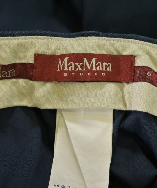 Max Mara STUDIO（マックスマーラ　ストゥーディオ）クロップドパンツ 紺 サイズ:44(L位) レディース/2200711730076