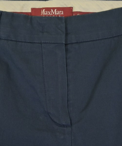 Max Mara STUDIO（マックスマーラ　ストゥーディオ）クロップドパンツ 紺 サイズ:44(L位) レディース/2200711730076