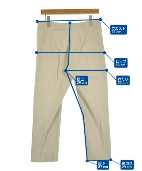 Max Mara STUDIO（マックスマーラ　ストゥーディオ）クロップドパンツ ベージュ サイズ:46(XL位) レディース/2200711730083