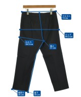 Max Mara STUDIO（マックスマーラ　ストゥーディオ）クロップドパンツ 黒 サイズ:46(XL位) レディース/2200711730106