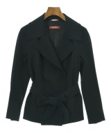 Max Mara STUDIO（マックスマーラ　ストゥーディオ）テーラードジャケット 黒 サイズ:34(XXS位) レディース/2200678837153