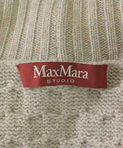 Max Mara STUDIO（マックスマーラ　ストゥーディオ）カーディガン ベージュ サイズ:S レディース/2200678837269