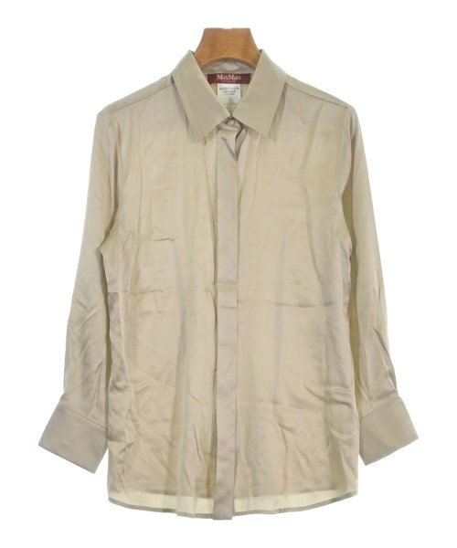 Max Mara STUDIO(マックスマーラ　ストゥーディオ)ブラウス ベージュ サイズ:36(XS位)/2200678837306
