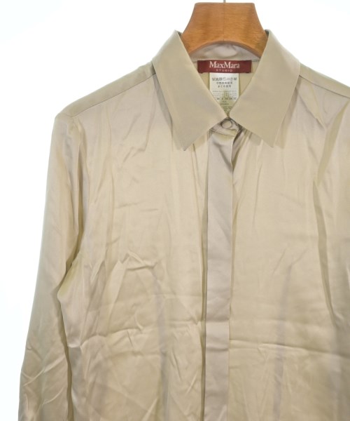 Max Mara STUDIO（マックスマーラ　ストゥーディオ）ブラウス ベージュ サイズ:36(XS位) レディース/2200678837306