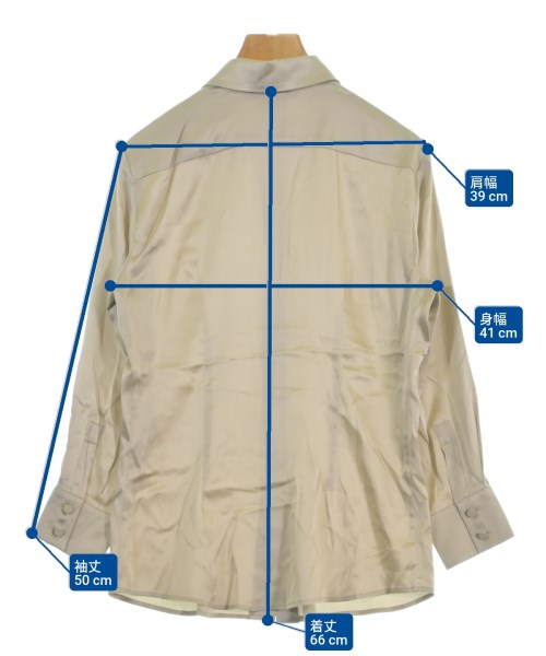 Max Mara STUDIO（マックスマーラ　ストゥーディオ）ブラウス ベージュ サイズ:36(XS位) レディース/2200678837306