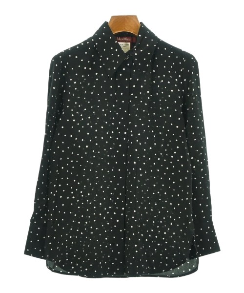 Max Mara STUDIO(マックスマーラ　ストゥーディオ)ブラウス 黒 サイズ:34(XXS位)/2200678837696