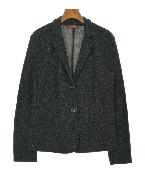 Max Mara STUDIO(マックスマーラ　ストゥーディオ)ジャケット 黒 サイズ:L/2200685959114