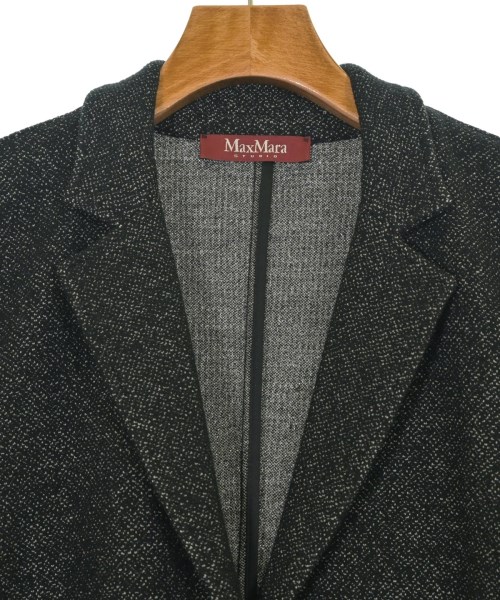 Max Mara STUDIO（マックスマーラ　ストゥーディオ）ジャケット 黒 サイズ:L レディース/2200685959114