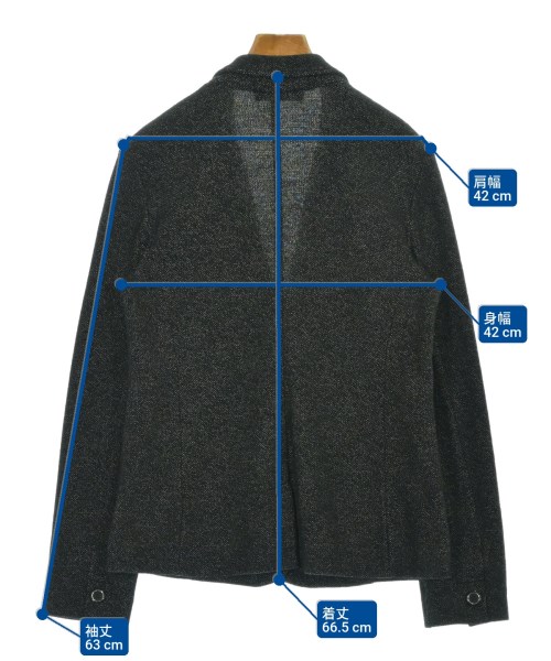 Max Mara STUDIO（マックスマーラ　ストゥーディオ）ジャケット 黒 サイズ:L レディース/2200685959114